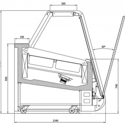 Vitrina frigorifica inghetata DOLCE ICE - Frigosztufi